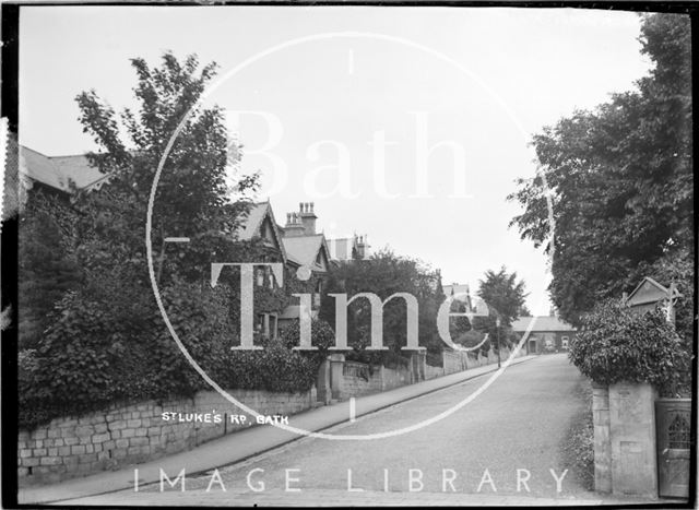 St Luke's Road, Wellsway c.1908