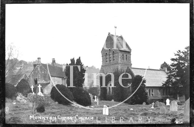 St Michaels, Monkton Combe Church c.1910