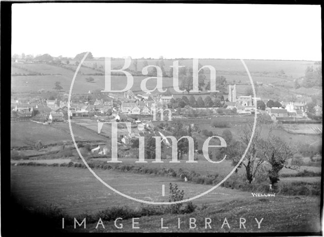 View of Wellow village, c.1930s