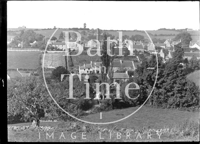 Wellow village view No.12 c.1950s