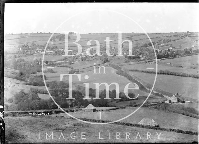 View of Wellow from the hills No. 1, 1953