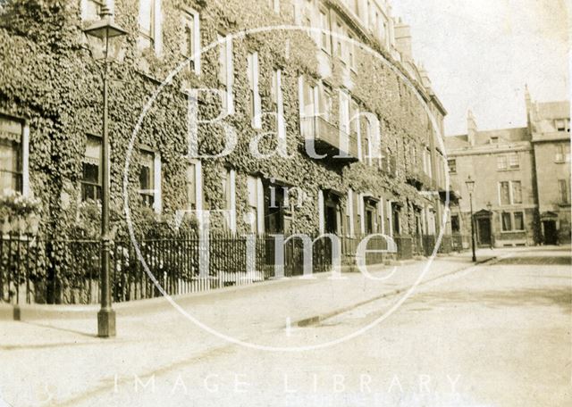 Catharine Place, west side looking north, posted 1933