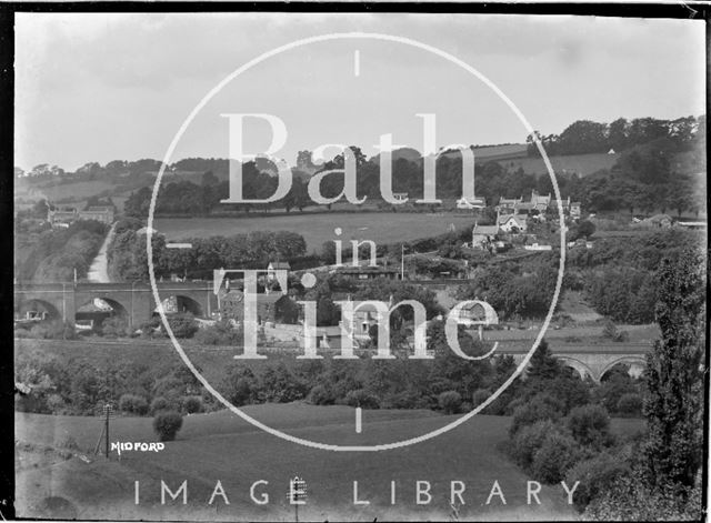 View of Midford looking north, c.1922