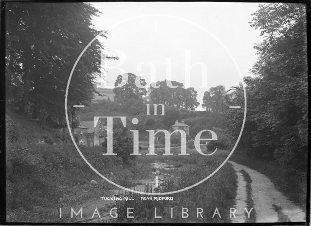 View of Tucking Mill and Somersetshire Coal Canal, c.1922