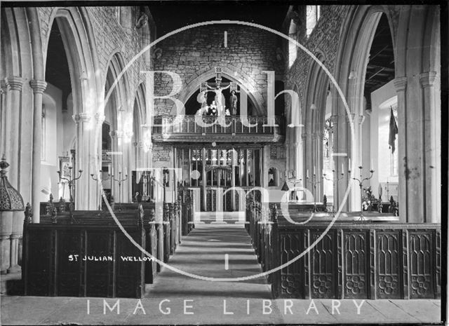 St Julian's Church, Wellow, c.1952