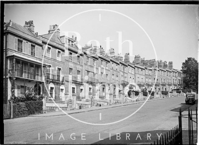 View of East side of Bathwick Hill, c.1930s