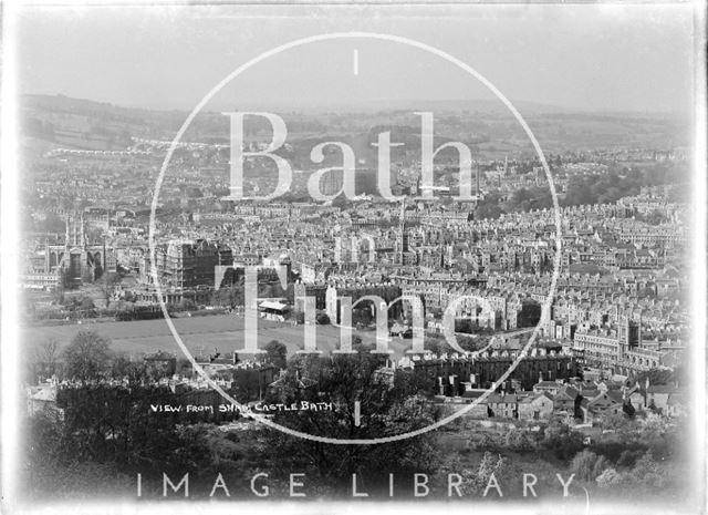 View of Bath from Sham Castle, c.1950