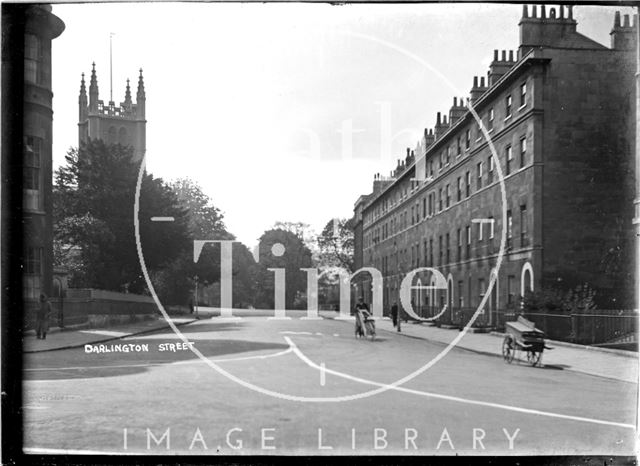 Darlington Street and St Marys Church, Bathwick c.1930s