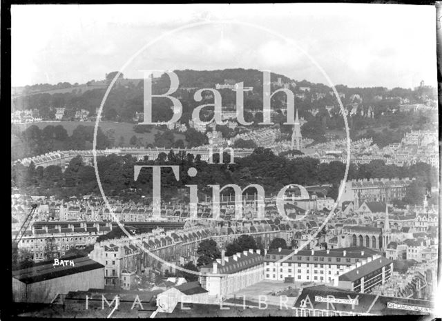View of Bath from Beechen Cliff, c.1930s