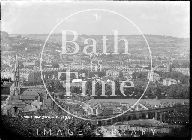 View of Bath from Beechen Cliff c.1930s