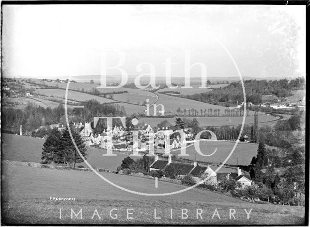 View of the village of Freshford from the south c.1938