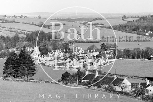 View of the village of Freshford from the south c.1938 - detail