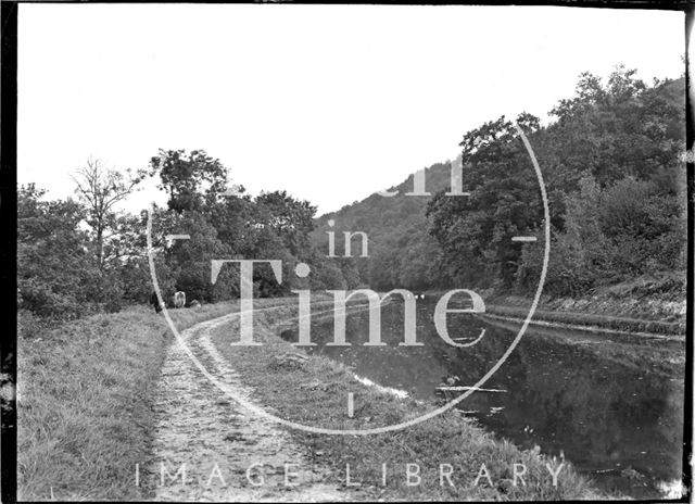 The Kennet and Avon Canal at Limpley Stoke, below Murhill c.1930