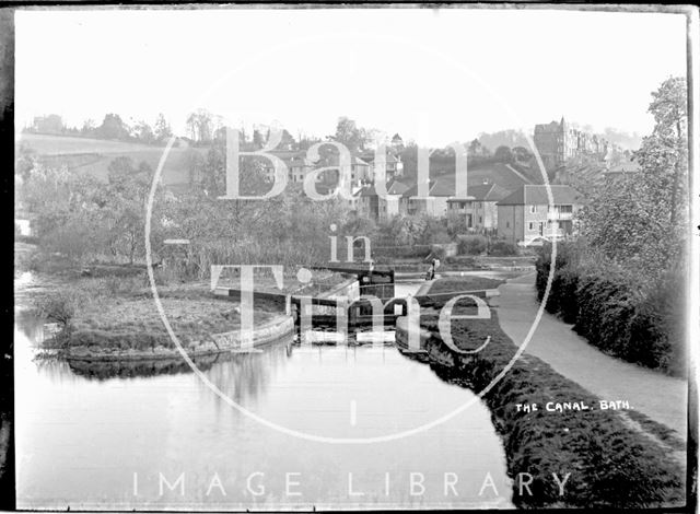 The Kennet and Avon Canal, Widcombe, Bath c.1930