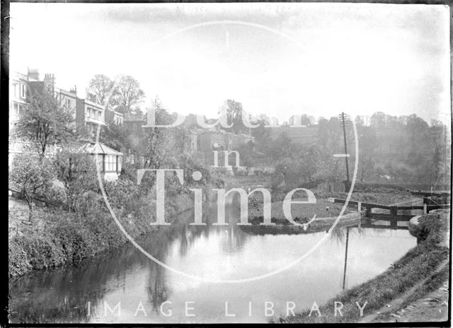 The Kennet and Avon Canal, Sydney Buildings, Bath c.1930