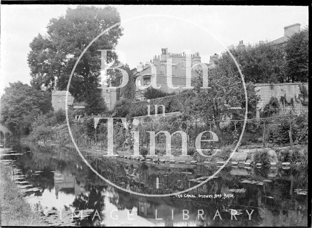 The Kennet and Avon Canal, Sydney Buildings, Bath c.1930s