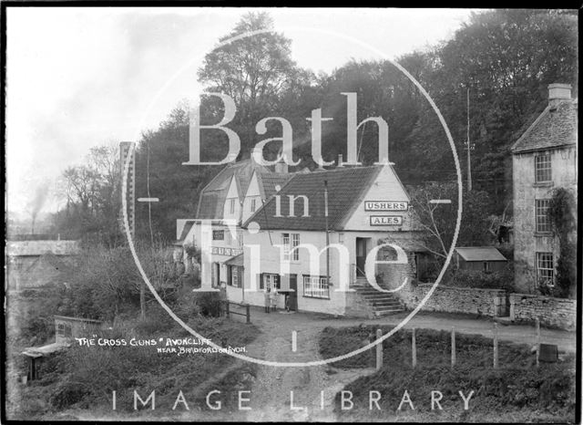 The Cross Guns at Avoncliff, c.1938