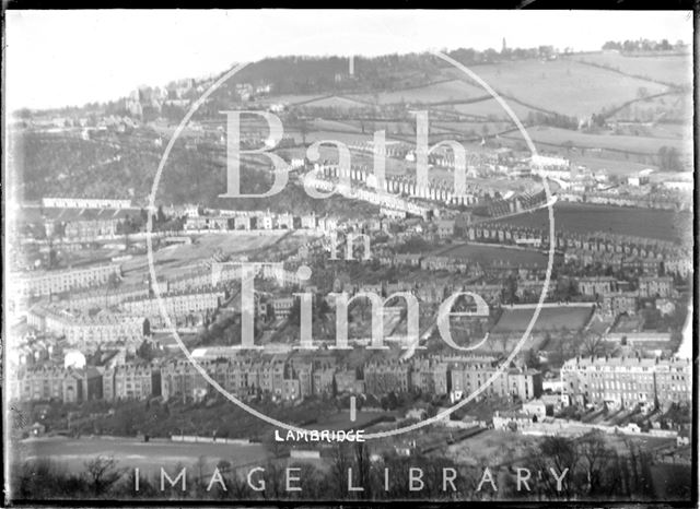 View of Lambridge from the Warminster Road, c.1904