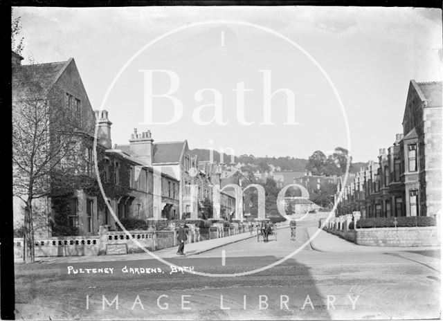 Pulteney Gardens, Widcombe, Bath c.1920