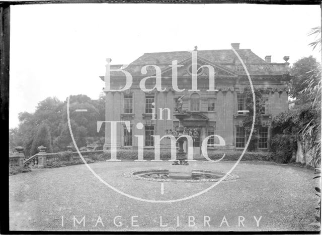 Widcombe Manor, main elevation c.1928