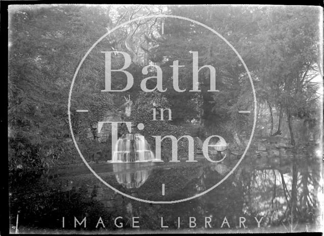 The Cascade and statue of Neptune, Widcombe Manor No.12 c.1928