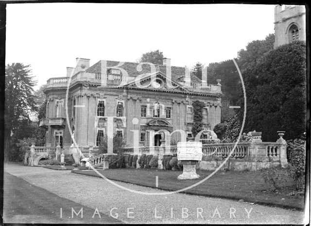 Widcombe Manor and garden c.1928