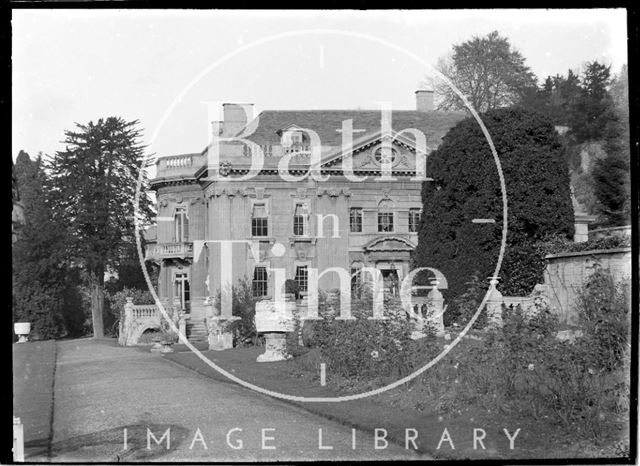 Widcombe Manor and garden c.1928