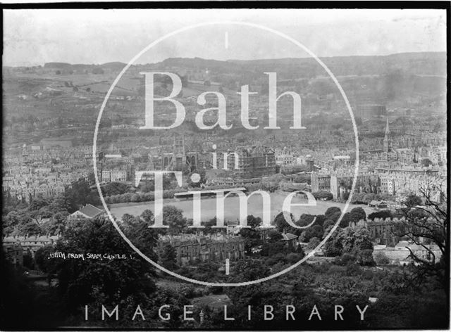 View of Bath from Sham Castle No.1 c.1930s