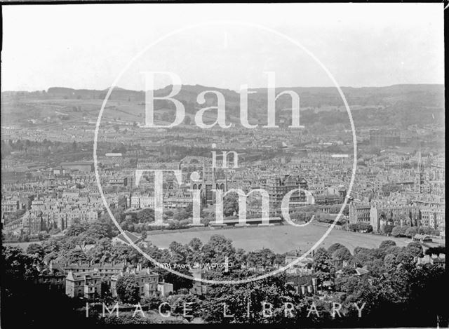 View of Bath from Sham Castle No.2 c.1930s