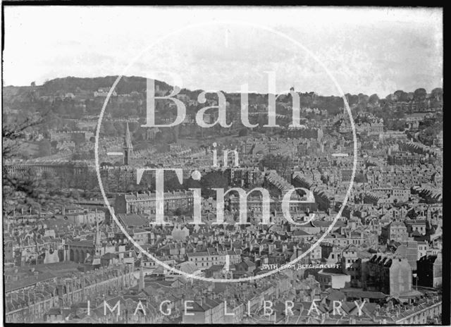 View of Bath from Beechen Cliff No.2, c.1930