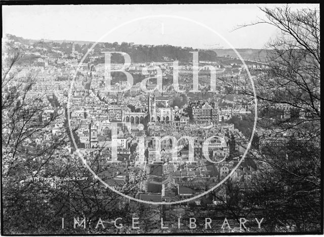 View of Bath from Beechen Cliff No1., c.1930