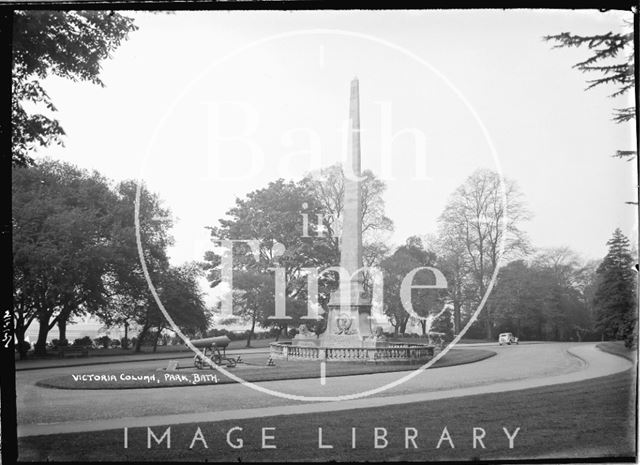 The Victoria Column, Royal Victoria Park, 2 May 1937