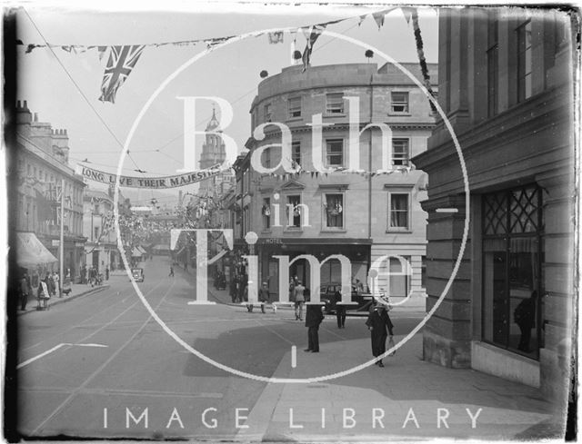 Looking up Southgate Street, 1937