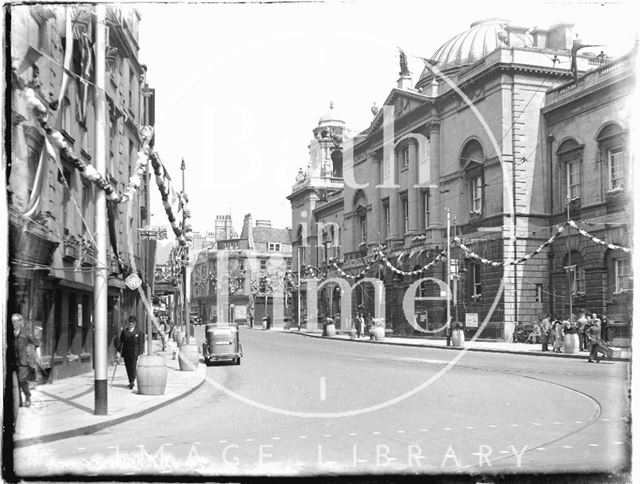 The Guildhall and High Street, 1937