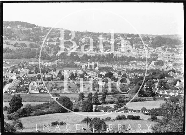 View of Bath from Bloomfield No.2, c.1935