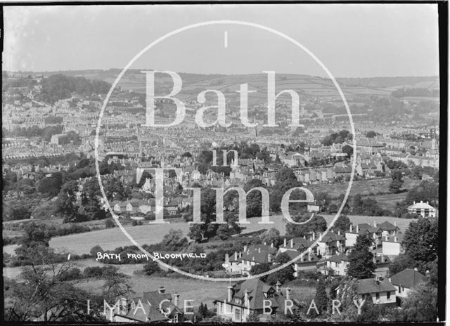 View of Bath from Bloomfield No.1, c.1935