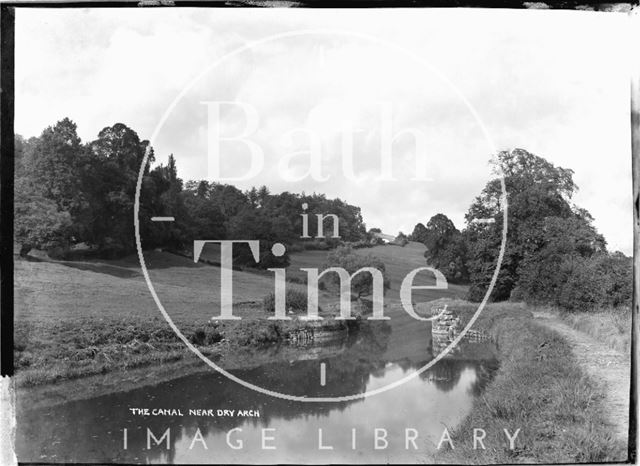 The Kennet and Avon Canal near Dry Arch, Bathampton c.1920