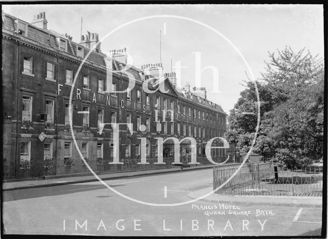 The Francis Hotel, Queen Square, 1934