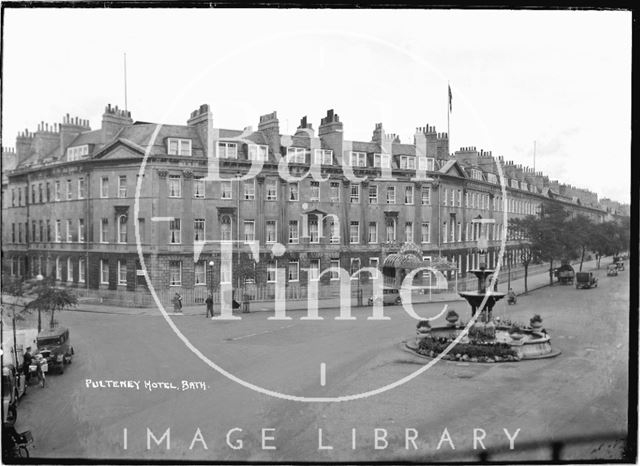 The Pulteney Hotel, Great Pulteney Street, Sept 1935