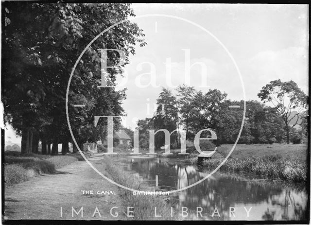 The Kennet and Avon Canal, Bathampton c.1920