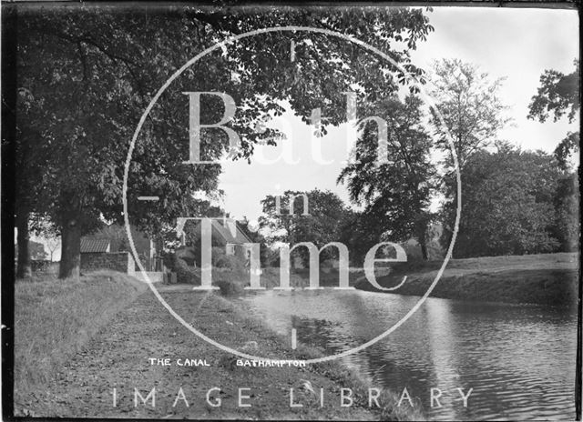 The Canal, Bathampton c.1920