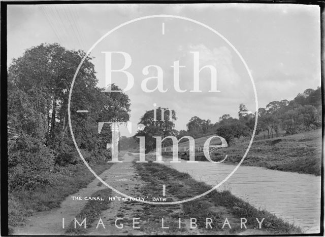 The Canal near the Folly Inn, Bathampton c.1920