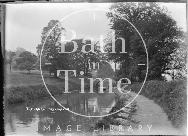 The Canal, Bathampton c.1920