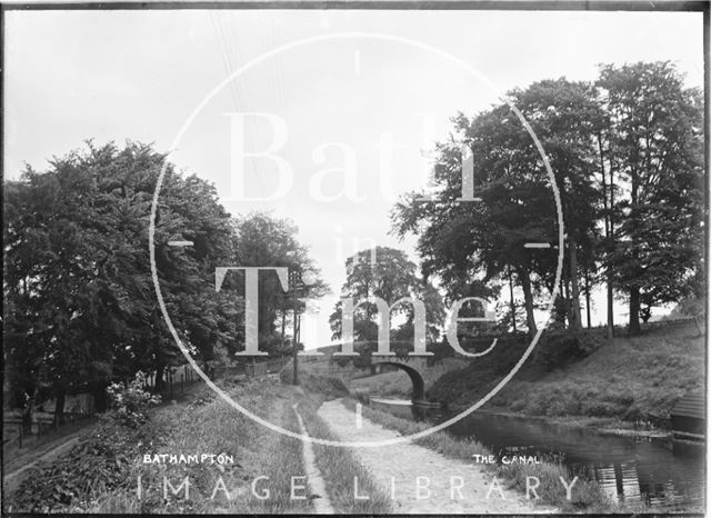 The Kennet and Avon Canal, Bathampton c.1920