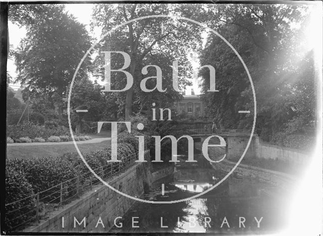 The Canal and bridge, Sydney Gardens, Bath c.1920