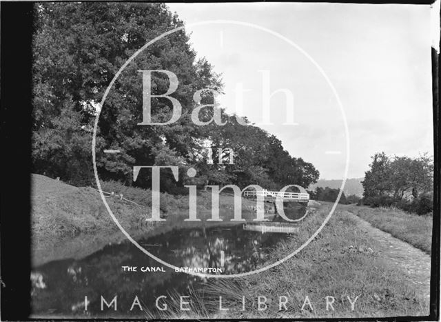 The Kennet and Avon Canal, Bathampton c.1920