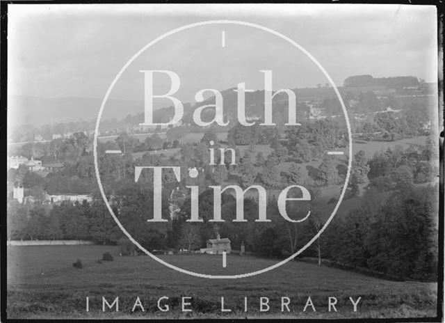 View across to Bathwick Hill c.1920s