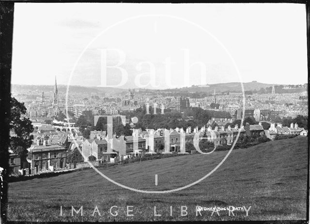 The rear of Sydney Buildings, pre 1937