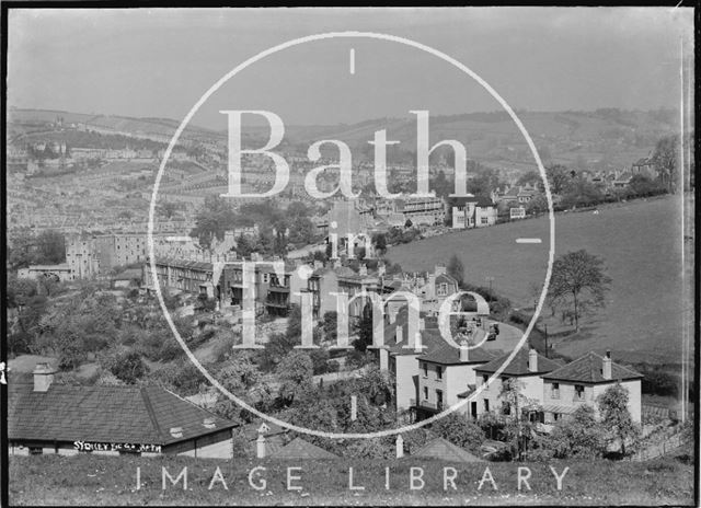 View of Sydney Buildings, looking east, pre 1937