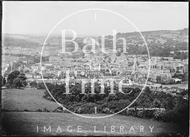 View of Bath from Widcombe Hill, c.1937